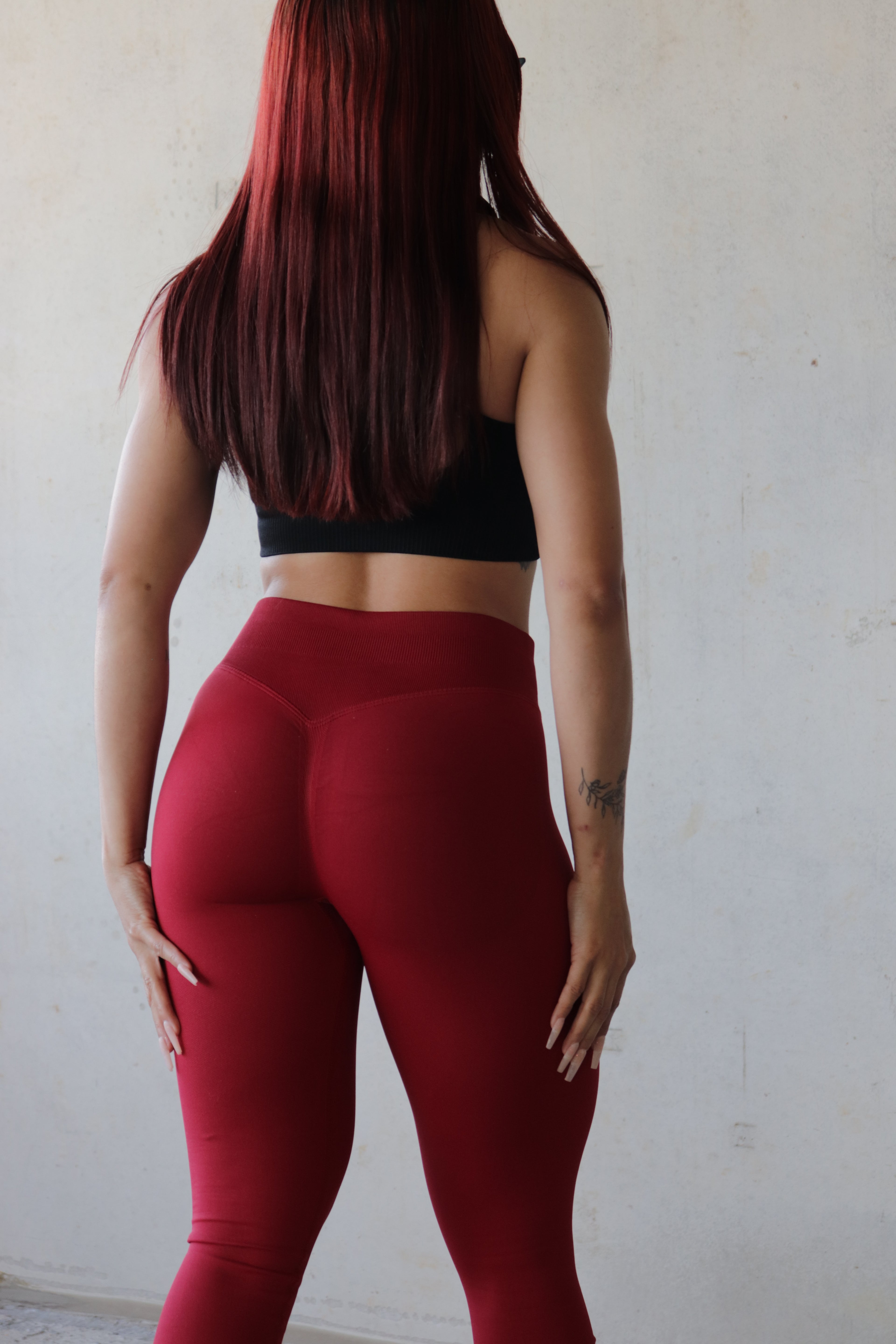 Umbrella Society - Burgundy Legging