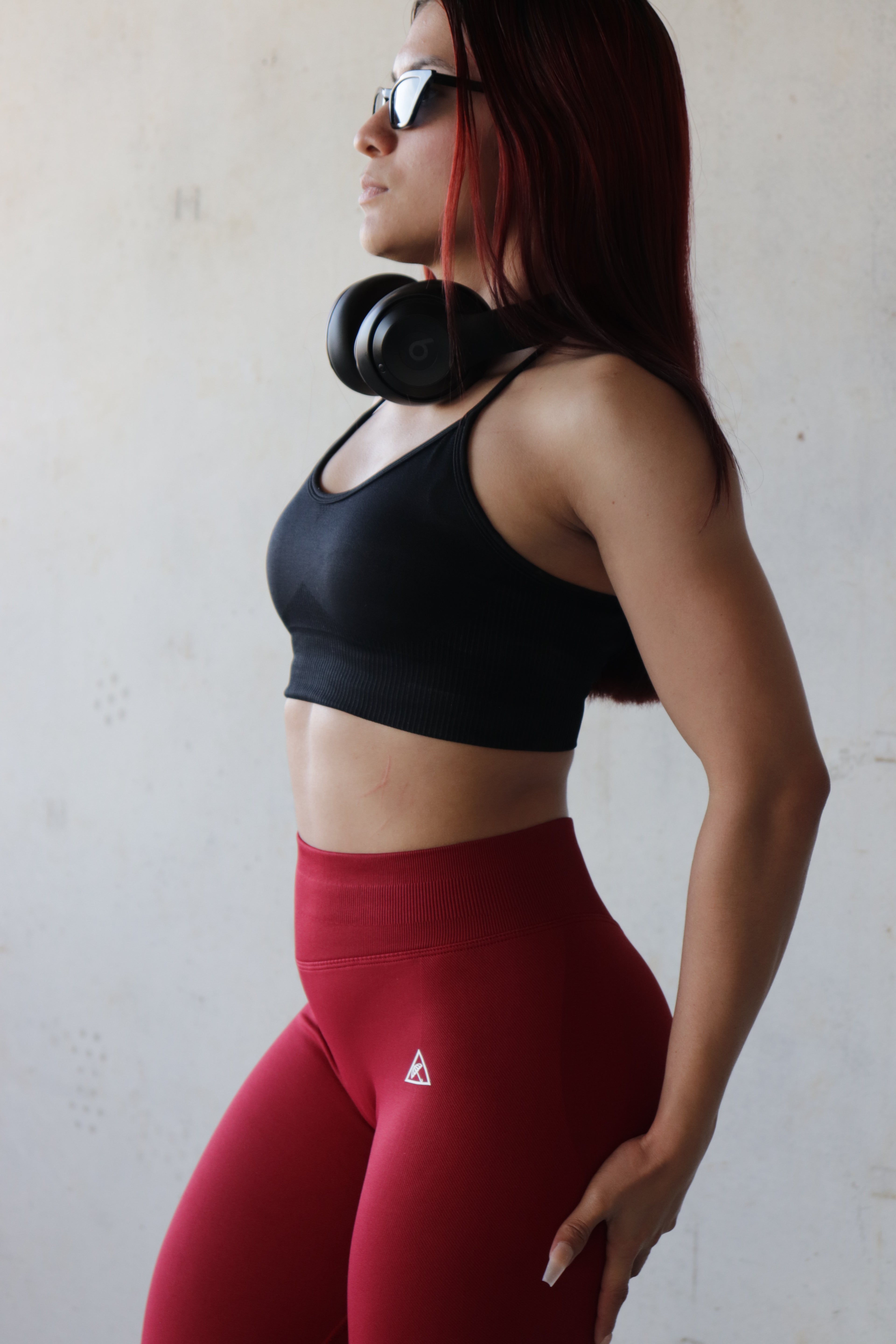 Umbrella Society - Burgundy Legging