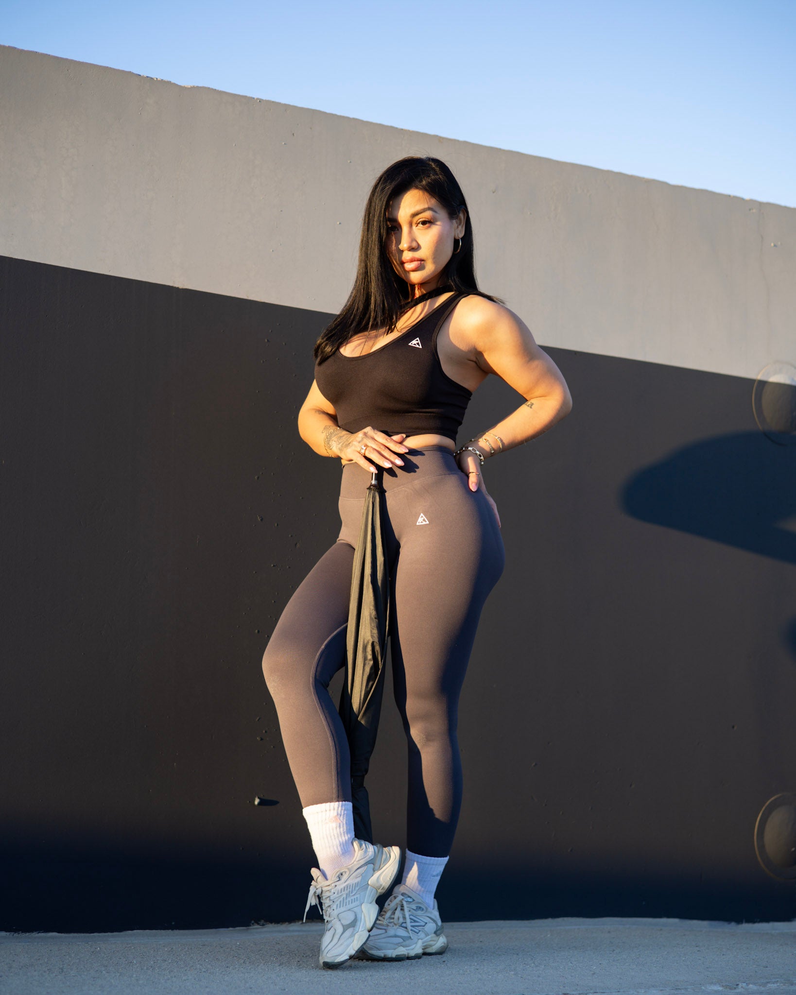 Umbrella Society - Black Sports Bra