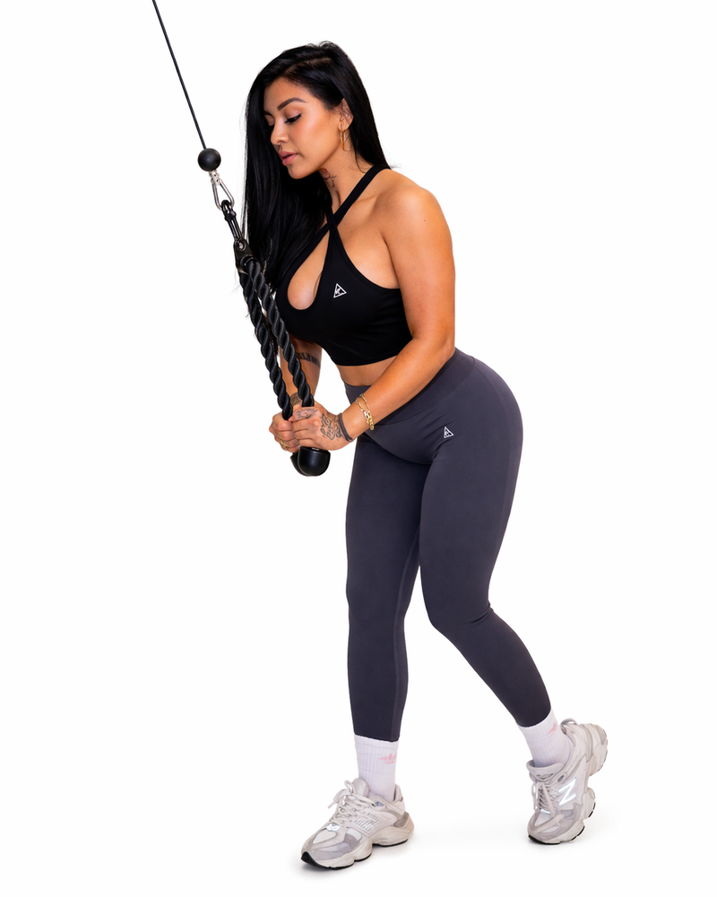 Umbrella Society - Black Sports Bra